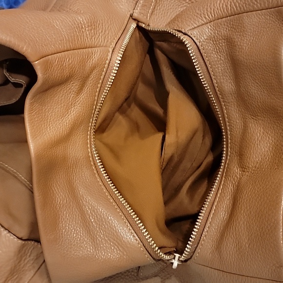 COACH F35723 Phoebe Camel Pebbled Leather Shoulder Handbag - Picture 11 of 13